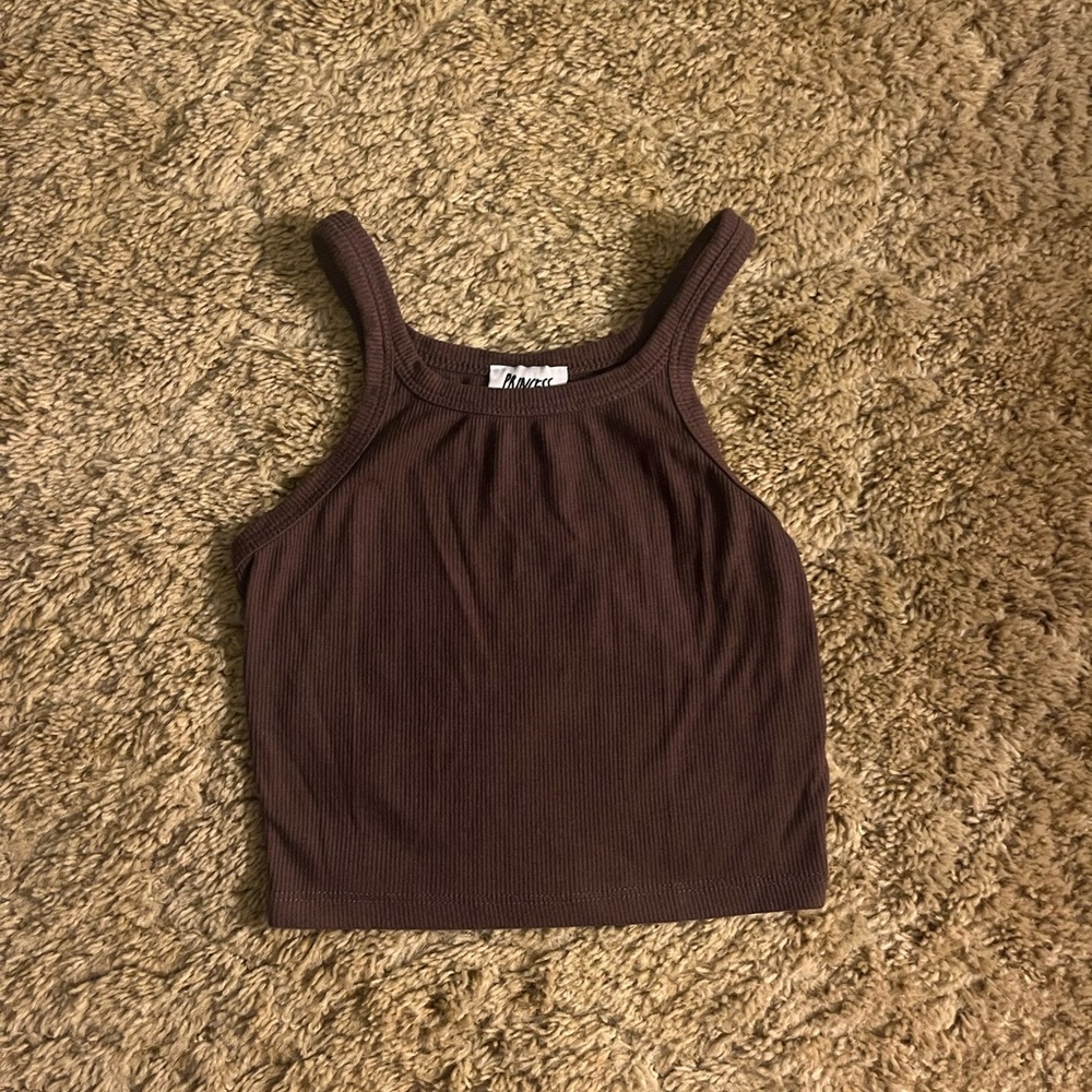 Brown Tank Top
